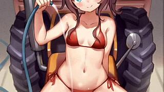 Hentai Pics Narsuiro Matsuri with Brunette Character