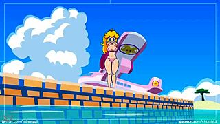 princess peach summer getting her big ass fucked hard