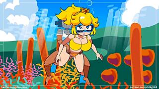 princess peach summer getting her big ass fucked hard