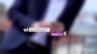 Threesome Rimjob Orgy with Ass Group Fucking