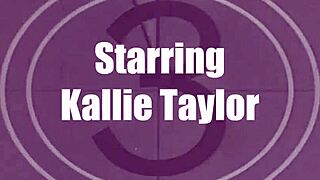 Sexy Kallie Taylor rides hung dude's big dick after sucking him off. Kinky jerking included!