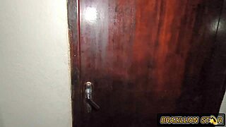 Skinny Babe Takes Three Big Black Cocks?