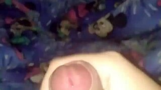 Woman Flashing Her Pussy While Man Shows Monster Cock