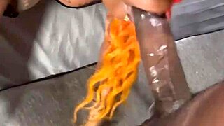 the prettiest cowgirl ridin’ his dick with a wet creampie finish