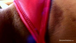 jade dances with her belly in thong and panties – fetish fun?