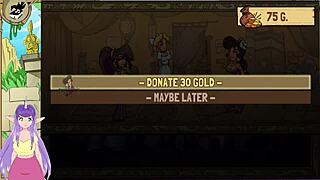 queen trainer uncensored part 3 features blonde and brunette characters in the game