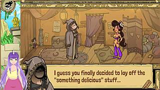 queen trainer uncensored part 3 features blonde and brunette characters in the game