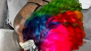 the prettiest cowgirl ridin’ his dick with a wet creampie finish