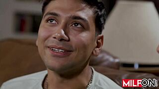 Stepmom Annie King's Seductive Blowjob For Stepson