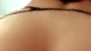 Petite Milla Santiago takes huge cock deep in her tight anal!