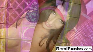 Watch romi tease her big tits to music?