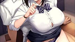 hentai joi guide to stroke at the beat with simple instructions