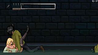 i'm in this blonde gangbang game, part 1 of 3