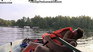 Hey, wanna see three guys and a pickup girl get wild on a boat scene 2?