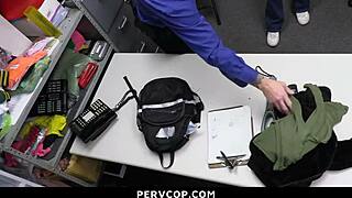 Teen Thief Punished With Blowjob And Doggystyle In Garage!