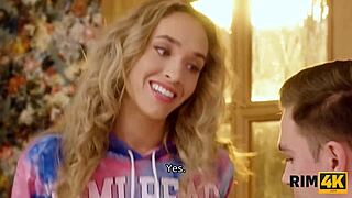 rim4k stranger rimjob on big fake tits european