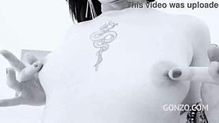 Deborah Lapiedra's First Rough Airtight DP!