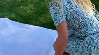 join a steamy date with a gorgeous blonde latina showing off huge curvy assets.