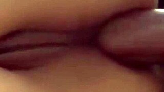 naughty maid teen gets cumshot in ass while cleaning the room