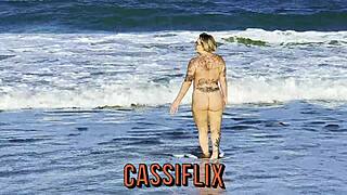 Thick cock fucks ass and creampies, hot milk dripping from big ass.