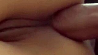 naughty maid teen gets cumshot in ass while cleaning the room