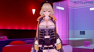 Anis and privacy explore intense sex in goddess of victory nikke hentai