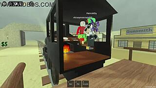 se queda afk y todos se la cogen en gangbang