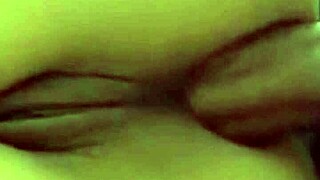 naughty maid teen gets cumshot in ass while cleaning the room