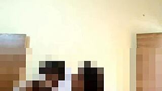 Sama, the fat BBW wife, gets sexy with her devar in this Indian scene.