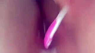 i'm brushing my ebony ass and loving it