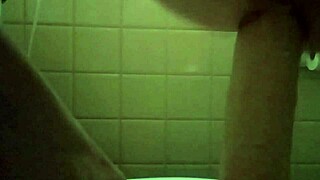 Pleasuring Self with Huge Dildo Insertion and Toys