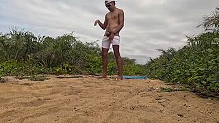 wanna see me jerk off on the beach?