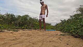 wanna see me jerk off on the beach?