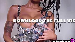 Glamorous Big Ass Black Teen Sabrea Phenix Poses Amazingly