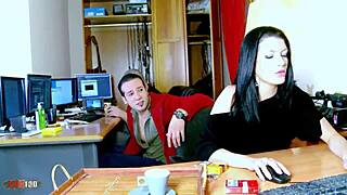 Lana Fever Fucked Hard By Max Casanova's Big Cock On Couch