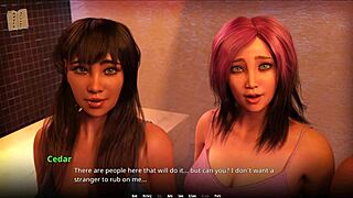 curvy 3d model shows off cute outfit and fat body 😘