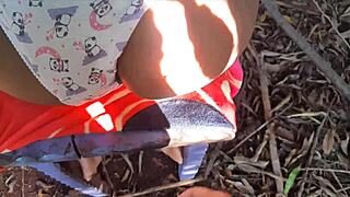 I found beautiful brunette and enjoyed her a lot