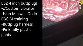 Sissy Prepares For Anal With Buttplug