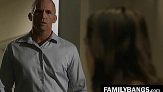 Fixing family ties with stepfather Marcus London and Gia Paige in a steamy encounter