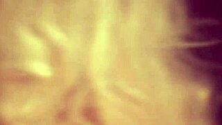 The milf licks and blows his cock, getting a cumshot facial