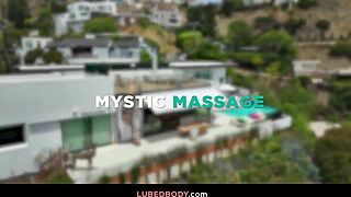 Chris is on a positive energy quest exploring this nuru massage with all the fun details.