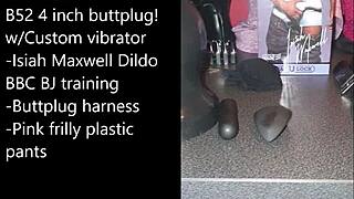 Sissy Prepares For Anal With Buttplug