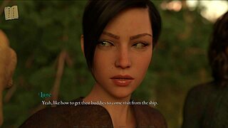 Mature Curvy Woman with Big Tits and Boobs Faces the Consequences in 3D Power Struggle