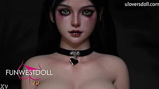 Halloween Dark Devilish Nurse Sex Doll Gets Pounded Hard from Uloversdoll!