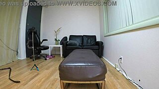 Violet Coxxx in casting interview.