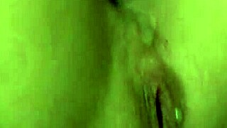 Babe enjoys big black cock fucking and creampie