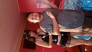 Candyboon in sexy cop costume gets drilled hard this Halloween afternoon! 👮‍♀️