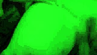 Can tiny teen and milf handle big cock stepson?