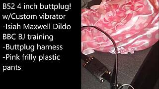 Sissy Prepares For Anal With Buttplug