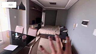 Latina Babe Amberzinha Debuts Homemade Fuck In New Apartment